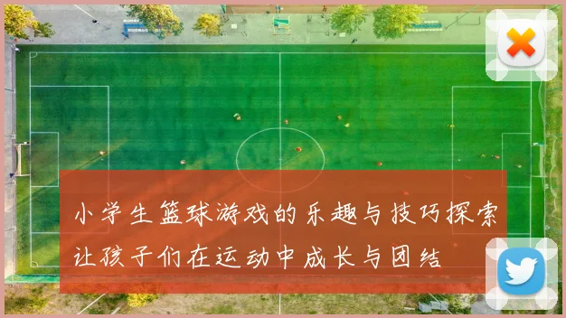 小学生篮球游戏的乐趣与技巧探索让孩子们在运动中成长与团结